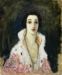 Portrait de la comtesse de Rocksavage (Sybil Sassoon) 1922